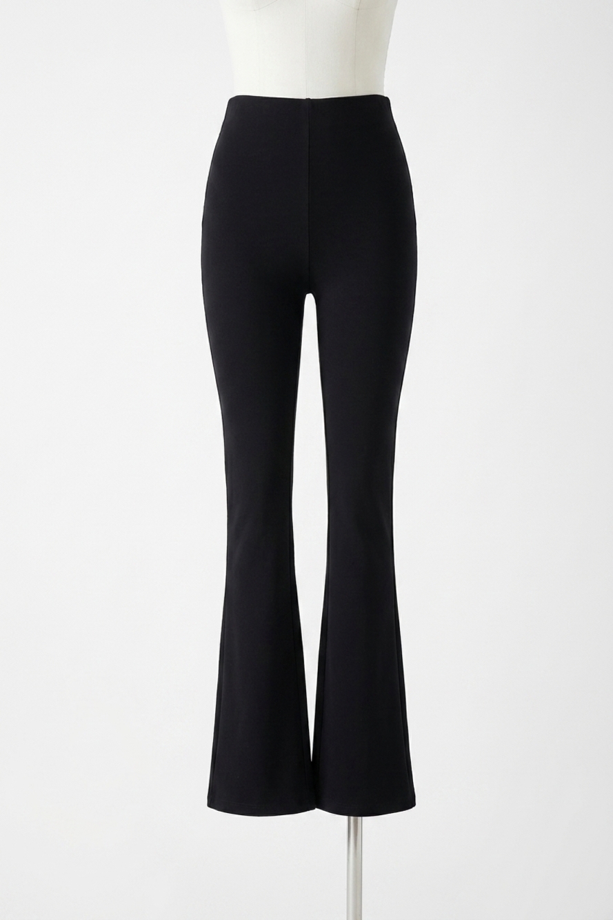 NEW SPRWMN women's micro flare pants in black
